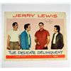 Image 1 : The Delicate Delinquent Jerry Lewis Signed Lobby Card