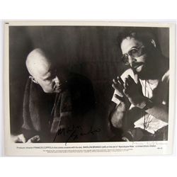 Apocalypse Now Brando/Coppola Signed Production Photo