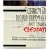 Image 2 : Cleopatra Taylor, Burton, Harrison, Mankiewicz Signed Poster