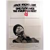 Image 1 : One Flew Over The Cuckoo's Nest Nicholson, Fletcher, Forman Signed Poster