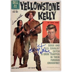 Yellowstone Kelly Clint Walker Signed Comic Book
