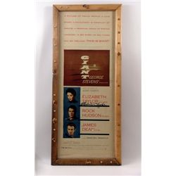 Giant Elizabeth Taylor/Dennis Hopper Banner