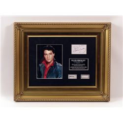 Elvis Presley's Original Hair In Display Case
