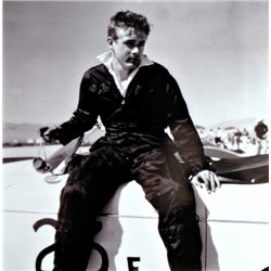 James Dean Original Racing Inter-Negative Sitting On His Speedster