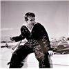 Image 1 : James Dean Original Racing Inter-Negative Sitting On His Speedster