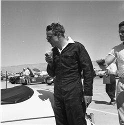 James Dean Original Racing Car Negative