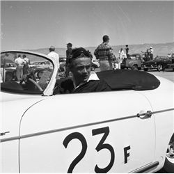 James Dean Original Negative Inside His Speedster 23F At Race