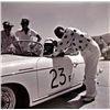 Image 1 : James Dean Original Negative In Speedster with Crew & Announcer