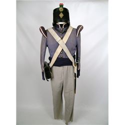 The Alamo (1960) Blue-Gray Infantry Mexican Army Costume