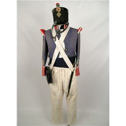 The Alamo (1960) Mexican Army Infantry Costume
