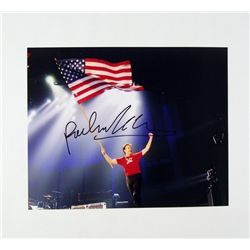 Paul McCartney Signed Color Photo