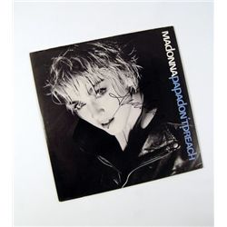 Madonna Signed Remix Album Papa Don't Preach
