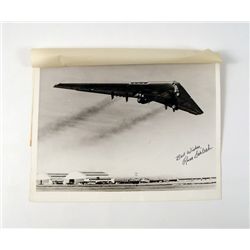Dave Stevens Estate Signed Flying Wing By Russ Schleeh