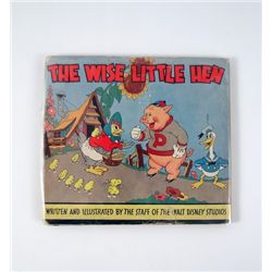 Disney Wise Little Hen 1935 Book  First Appearance By Donald Duck