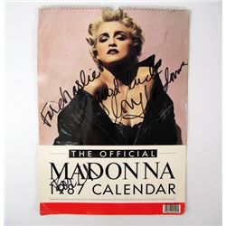 Madonna Signed Calendar