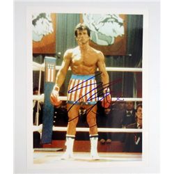 Rocky IV Rocky Balboa (Sylvester Stallone) Signed Photo