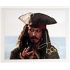 Image 1 : Pirates of the Caribbean Capt. Sparrow Johnny Depp Signed Photo