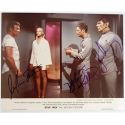 Star Trek Motion Picture Signed Shatner/ Nimoy/ Kelley Lobby Card