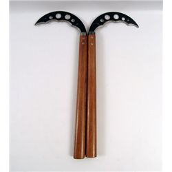 Kill Bill Vol 1 Battle Blades With Escrima Style Handles Props