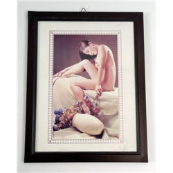 Kill Bill Vol 1 Framed Japanese Oiran Woman Prop