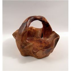 The Hobbit Hand-Carved Wood Basket Prop