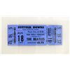 Image 2 : Beatles Unused Ticket for Suffolk Down Live Concert