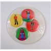 Image 1 : Beatles Yellow Submarine Original Set Of Buttons