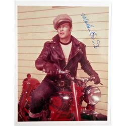 Marlon Brando Autograph Wild One Photo