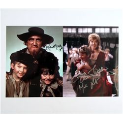 Oliver! Oliver (Mark Lester)/  Nancy (Shani Wallis)/ Fagin (Ron Moody) Two Signed Production Photos