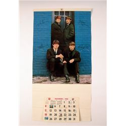 Beatles Original 1966 Calendar