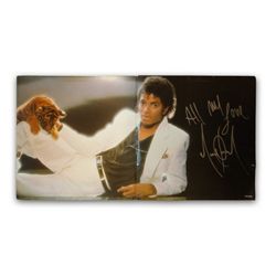 Michael Jackson Autographed Thriller Album