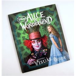 Alice In Wonderland (2010) Tim Burton Signed Visual Guide Book