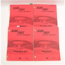 Star Trek Next Generation LeVar Burton Scripts: Inheritance/Inner Light/Thine Own Self/Bloodlines