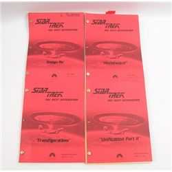 Star Trek Next Generation LeVar Burton (La Forge) Scripts (Ensign Ro/Homeward/Transfigurations/Unifi