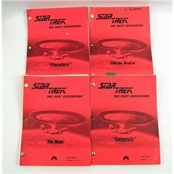 Star Trek Next Generation LeVar Burton (La Forge) Scripts Parallels/Silicon Avator/The Man/Genesis