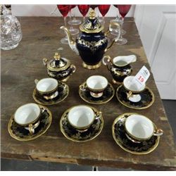 Weimar Hand Painted Tea Set - No Shipping