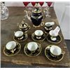 Image 1 : Weimar Hand Painted Tea Set - No Shipping