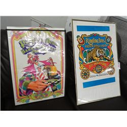 2 Ringling Bros. Framed Posters - 2 Times the Money