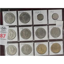 10-Pack of Ike Dollars & Other Coins