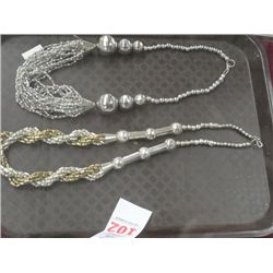 Beaded Metal Fashion Necklaces