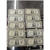 Image 1 : Lot of 10 1935 $1 Silver Certificates