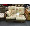 Image 2 : Wicker Loveseat, Chair & Wingback Chair Set