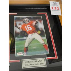 Autographed Joe Montana Photo