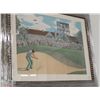 Image 1 : Framed Golf Print