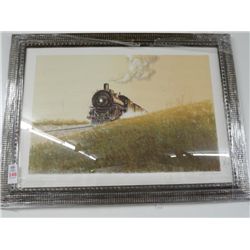 Framed Train Print