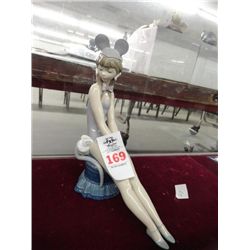 Lladro Ballerina Figure w/Mouse Ears