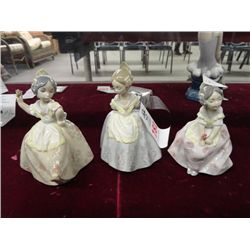 3 Lladro Spanish Dancing Ladies - 3 Times the Money