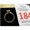 Image 2 : Ladies 14K Gold Old European Cut Diamond Ring 1.06 Ct. (Est. Retail $6235.00)