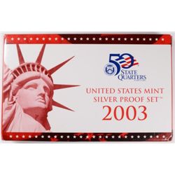 2003 U.S. SILVER PROOF SET IN NICE ORIGINAL MINT PACKAGING