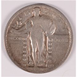 1921 STANDING LIBERTY QUARTER, VF, KEY DATE